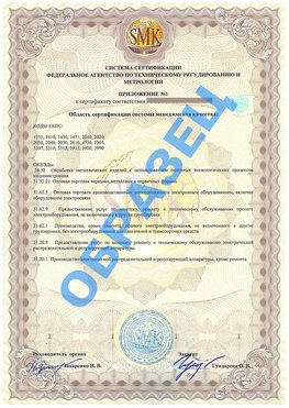 Приложение 1 Кострома Сертификат ГОСТ РВ 0015-002